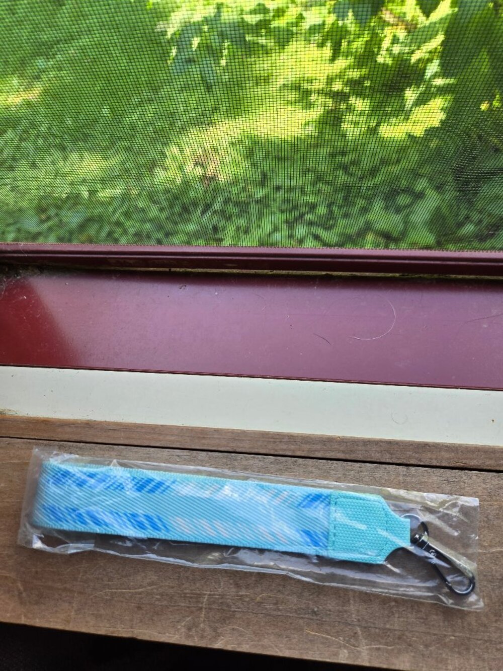 NEW Lug Sashay Matte Luxe VL Wristlet Strap (in aquamarine color)